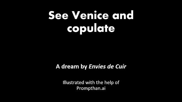 See Venice and Copulate – IA Illustrated Leather Porn Dream