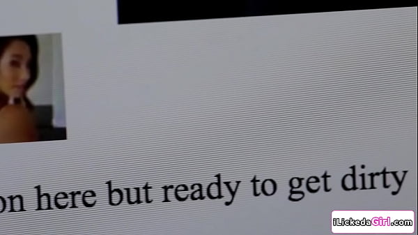 Petite lesbian babe teasing then pussy licking milf tutor